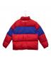 Champion (チャンピオン) ダウンジャケット レッド×ブルー サイズ:XL：7000円