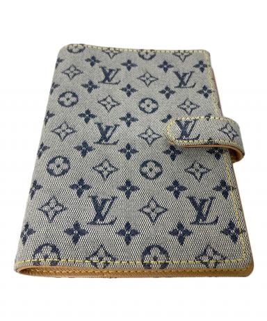 中古・古着通販】LOUIS VUITTON (ルイ ヴィトン) 手帳カバー ブルー