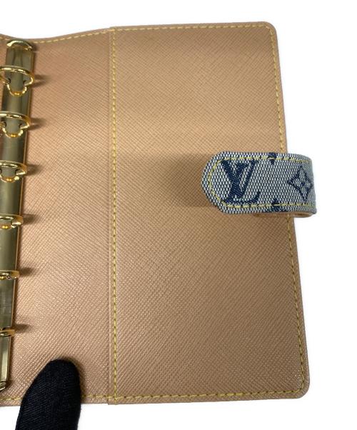 LOUIS VUITTON（ルイ ヴィトン）LOUIS VUITTON (ルイ ヴィトン) 手帳カバー ブルーの古着・服飾アイテム