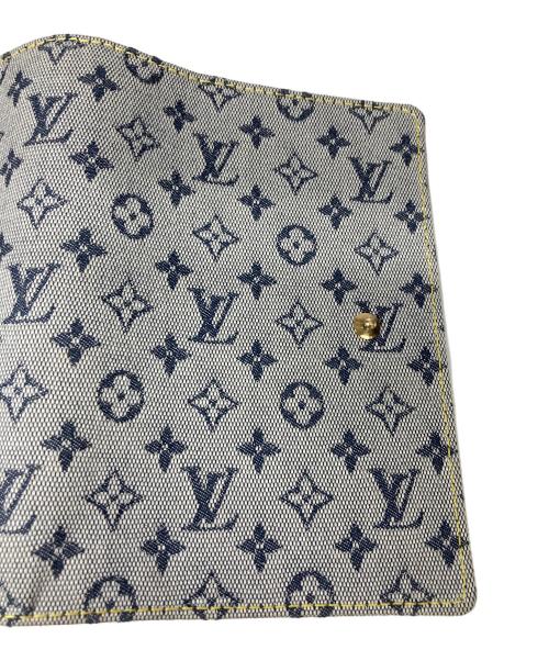 LOUIS VUITTON（ルイ ヴィトン）LOUIS VUITTON (ルイ ヴィトン) 手帳カバー ブルーの古着・服飾アイテム