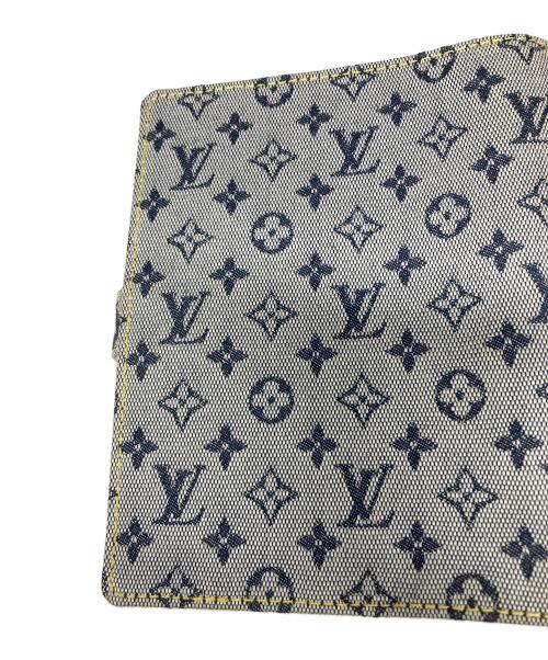 LOUIS VUITTON（ルイ ヴィトン）LOUIS VUITTON (ルイ ヴィトン) 手帳カバー ブルーの古着・服飾アイテム