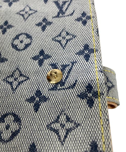 LOUIS VUITTON（ルイ ヴィトン）LOUIS VUITTON (ルイ ヴィトン) 手帳カバー ブルーの古着・服飾アイテム