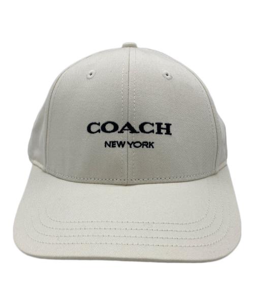 COACH（コーチ）COACH (コーチ) キャップ アイボリー サイズ:MLサイズ 未使用品の古着・服飾アイテム
