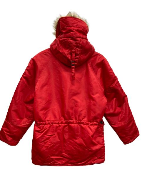 AVIREX（アヴィレックス）AVIREX (アヴィレックス) フライトジャケット レッド サイズ:Sの古着・服飾アイテム