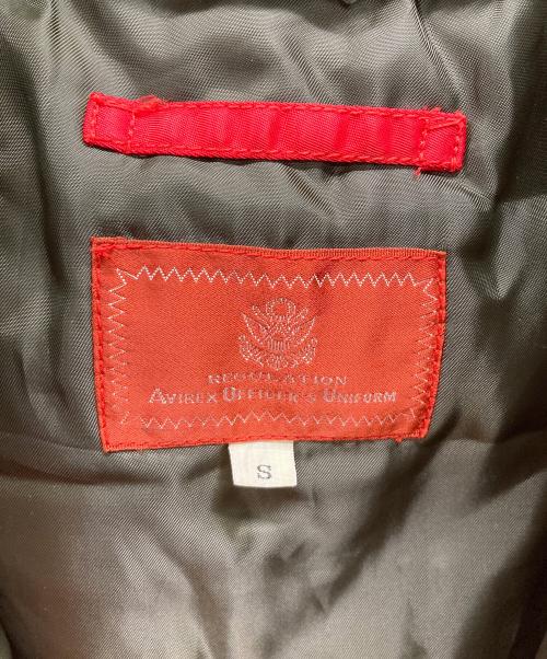 AVIREX（アヴィレックス）AVIREX (アヴィレックス) フライトジャケット レッド サイズ:Sの古着・服飾アイテム