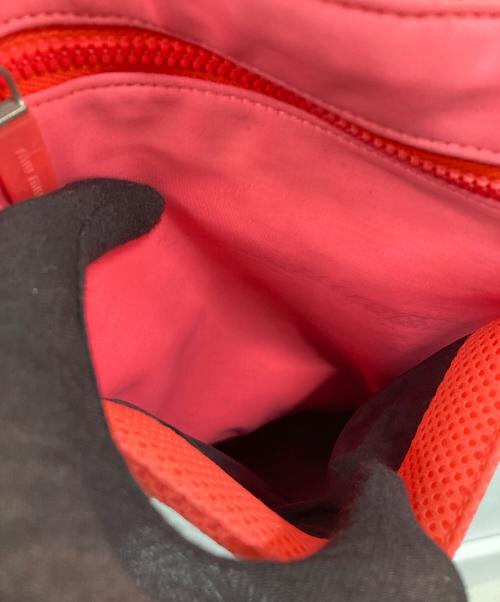 MIU MIU（ミュウミュウ）MIU MIU (ミュウミュウ) ナイロンバッグ ピンクの古着・服飾アイテム