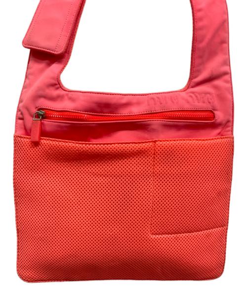 MIU MIU（ミュウミュウ）MIU MIU (ミュウミュウ) ナイロンバッグ ピンクの古着・服飾アイテム