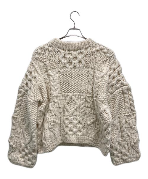 TODAYFUL（トゥデイフル）TODAYFUL (トゥデイフル) 厚手ニット アイボリー サイズ:Freeの古着・服飾アイテム