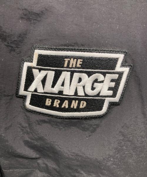 X-LARGE（エクストララージ）X-LARGE (エクストララージ) NYLON PUFFER JACKET ブラック サイズ:Lの古着・服飾アイテム