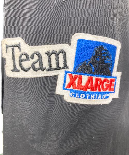 X-LARGE（エクストララージ）X-LARGE (エクストララージ) NYLON PUFFER JACKET ブラック サイズ:Lの古着・服飾アイテム