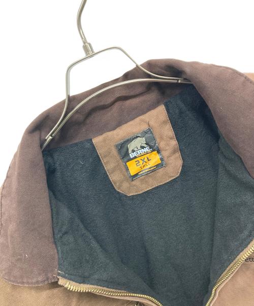 BERNE（ベルン）BERNE (ベルン) ワークジャケット ブラウン サイズ:2XLの古着・服飾アイテム