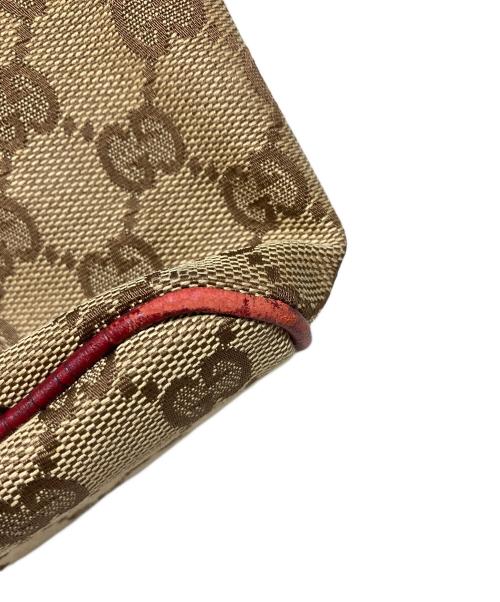 GUCCI（グッチ）GUCCI (グッチ) アクセサリーポーチ ブラウンの古着・服飾アイテム