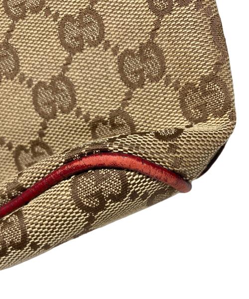 GUCCI（グッチ）GUCCI (グッチ) アクセサリーポーチ ブラウンの古着・服飾アイテム