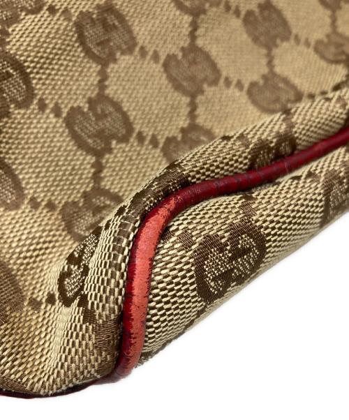 GUCCI（グッチ）GUCCI (グッチ) アクセサリーポーチ ブラウンの古着・服飾アイテム