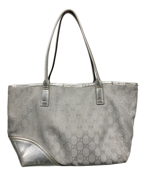 GUCCI（グッチ）GUCCI (グッチ) ハンドバッグ グレーの古着・服飾アイテム