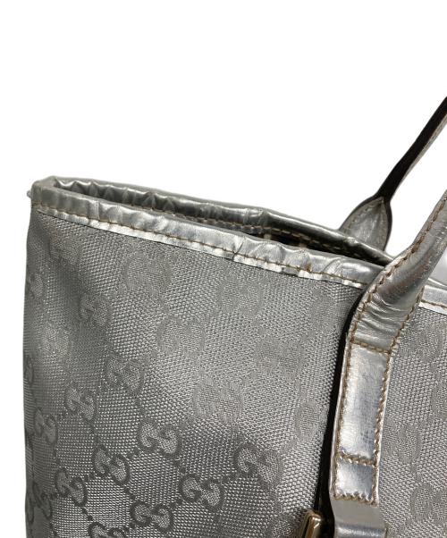 GUCCI（グッチ）GUCCI (グッチ) ハンドバッグ グレーの古着・服飾アイテム