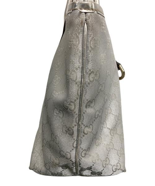 GUCCI（グッチ）GUCCI (グッチ) ハンドバッグ グレーの古着・服飾アイテム