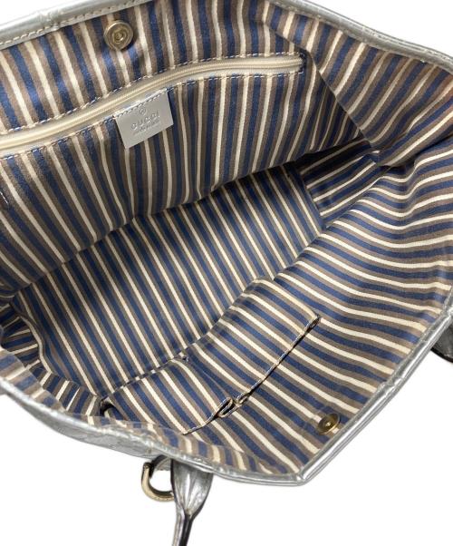 GUCCI（グッチ）GUCCI (グッチ) ハンドバッグ グレーの古着・服飾アイテム