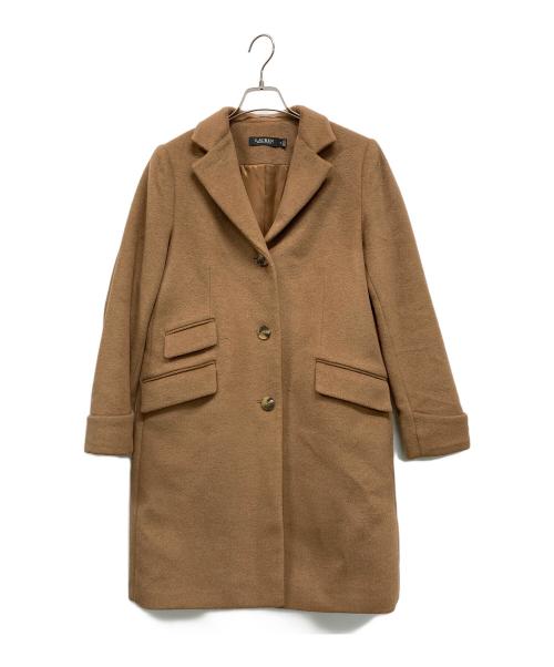 LAUREN RALPH LAUREN（ローレンラルフローレン）LAUREN RALPH LAUREN (ローレンラルフローレン) ウールコート ブラウン サイズ:6の古着・服飾アイテム