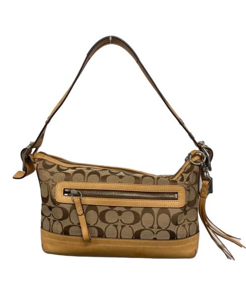 COACH（コーチ）COACH (コーチ) ハンドバッグ ブラウンの古着・服飾アイテム