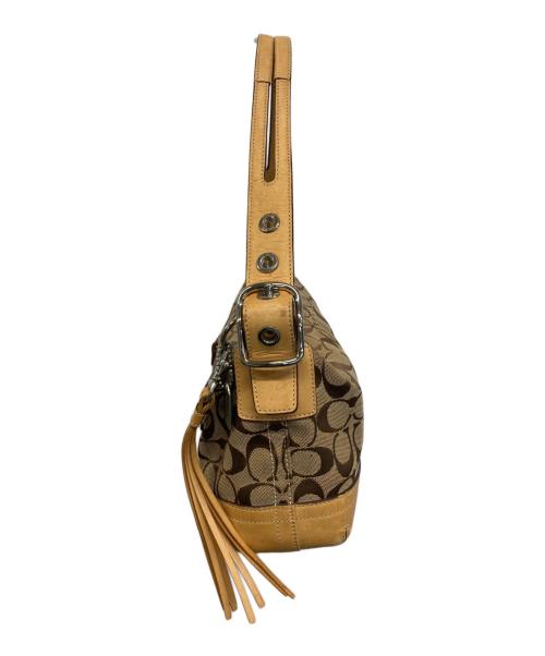 COACH（コーチ）COACH (コーチ) ハンドバッグ ブラウンの古着・服飾アイテム