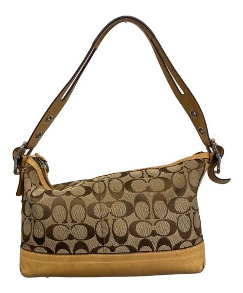 COACH（コーチ）COACH (コーチ) ハンドバッグ ブラウンの古着・服飾アイテム