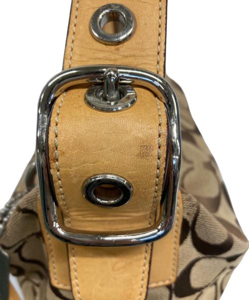 COACH（コーチ）COACH (コーチ) ハンドバッグ ブラウンの古着・服飾アイテム