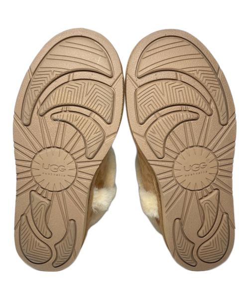 UGG（アグ）UGG (アグ) ムートンブーツ ブラウン×ベージュ サイズ:23cmの古着・服飾アイテム