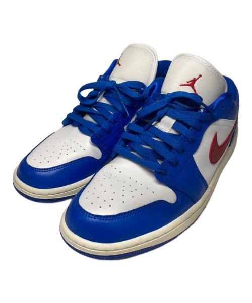 NIKE（ナイキ）NIKE (ナイキ) ローカットスニーカー ブルー×ホワイト サイズ:27.5cmの古着・服飾アイテム