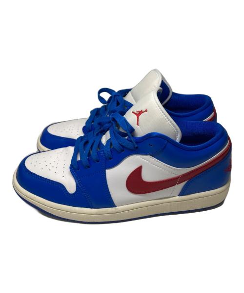 NIKE（ナイキ）NIKE (ナイキ) ローカットスニーカー ブルー×ホワイト サイズ:27.5cmの古着・服飾アイテム