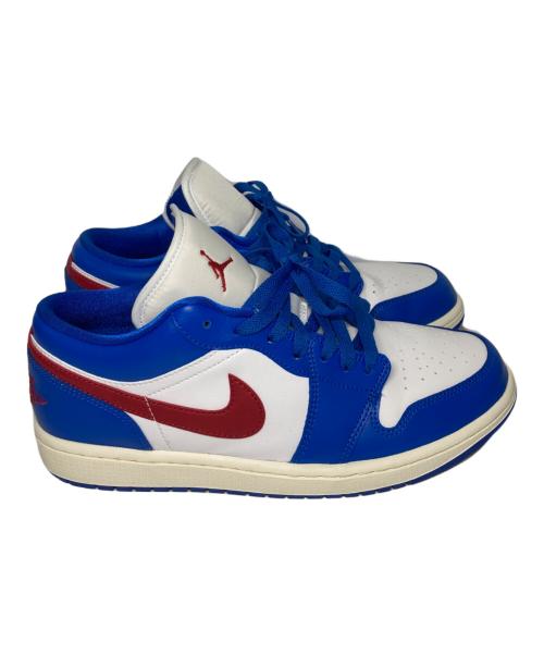 NIKE（ナイキ）NIKE (ナイキ) ローカットスニーカー ブルー×ホワイト サイズ:27.5cmの古着・服飾アイテム