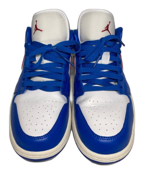 NIKE（ナイキ）NIKE (ナイキ) ローカットスニーカー ブルー×ホワイト サイズ:27.5cmの古着・服飾アイテム