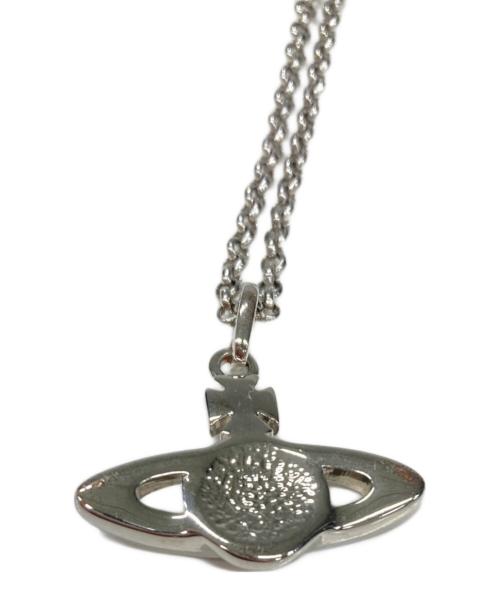 Vivienne Westwood（ヴィヴィアンウエストウッド）Vivienne Westwood (ヴィヴィアンウエストウッド) ネックレス シルバー×ピンクの古着・服飾アイテム