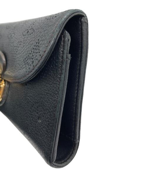 LOUIS VUITTON（ルイ ヴィトン）LOUIS VUITTON (ルイ ヴィトン) 長財布　ポルトフォイユ・アメリア　M955a49 ブラックの古着・服飾アイテム