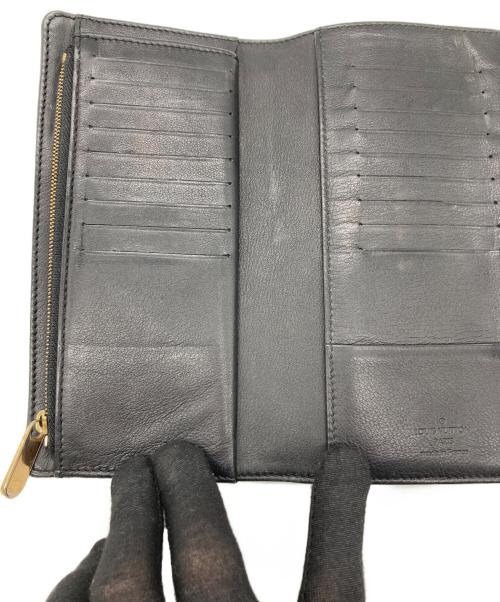LOUIS VUITTON（ルイ ヴィトン）LOUIS VUITTON (ルイ ヴィトン) 長財布　ポルトフォイユ・アメリア　M955a49 ブラックの古着・服飾アイテム