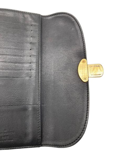 LOUIS VUITTON（ルイ ヴィトン）LOUIS VUITTON (ルイ ヴィトン) 長財布　ポルトフォイユ・アメリア　M955a49 ブラックの古着・服飾アイテム