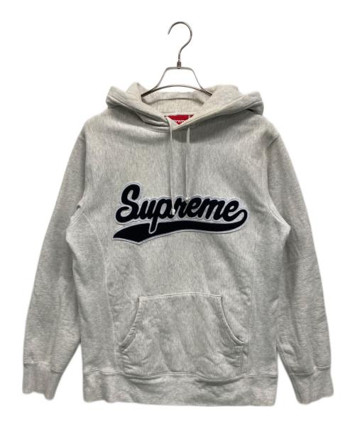 SUPREME（シュプリーム）Supreme (シュプリーム) プルオーバーパーカー ライトグレー サイズ:SIZE Mの古着・服飾アイテム