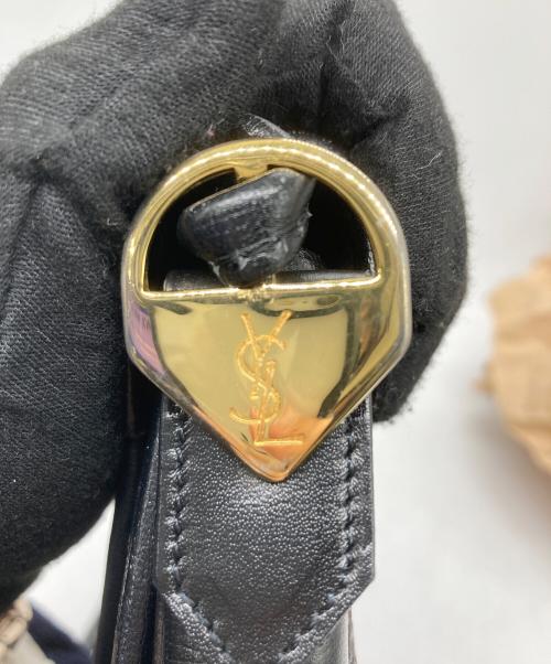 Yves Saint Laurent（イヴサンローラン）Yves Saint Laurent (イヴサンローラン) ショルダーバッグ ブラックの古着・服飾アイテム