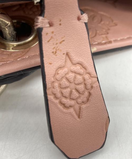 GUESS（ゲス）GUESS (ゲス) トートバッグ ピンクの古着・服飾アイテム