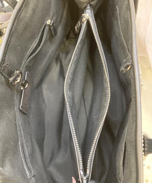 COACH（コーチ）COACH (コーチ) トートバッグ　F57842 ブラック×グレーの古着・服飾アイテム