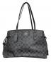 COACH（コーチ）の古着「トートバッグ　F57842」｜ブラック×グレー
