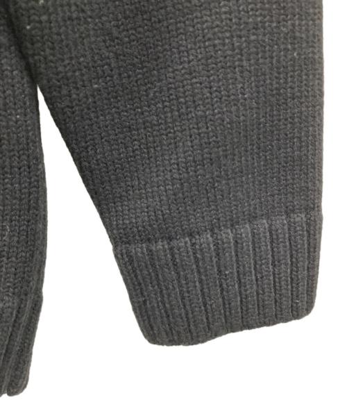 LACOSTE（ラコステ）LACOSTE (ラコステ) ニットコート ブラック サイズ:SIZE 4の古着・服飾アイテム