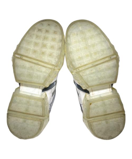 JIMMY CHOO（ジミーチュウ）JIMMY CHOO (ジミーチュウ) ダイヤモンドトレイルスニーカー ネイビー×ホワイト サイズ:SIZE 41の古着・服飾アイテム