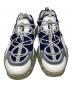 中古・古着 JIMMY CHOO (ジミーチュウ) ダイヤモンドトレイルスニーカー ネイビー×ホワイト サイズ:SIZE 41：12000円