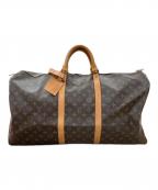 LOUIS VUITTONルイ ヴィトン）の古着「トラベルバッグ　キーポル60　M41422」｜ブラウン