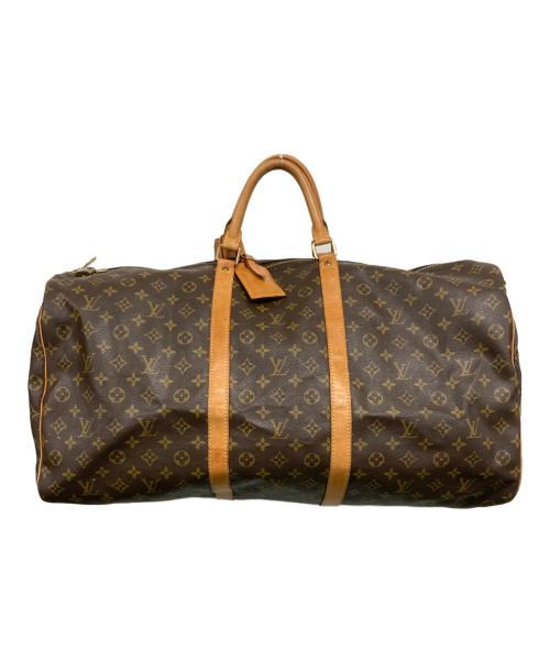 LOUIS VUITTON（ルイ ヴィトン）LOUIS VUITTON (ルイ ヴィトン) トラベルバッグ ブラウンの古着・服飾アイテム