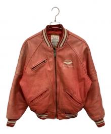 AVIREX（アヴィレックス）の古着「VARSITY JACKET」｜レッド