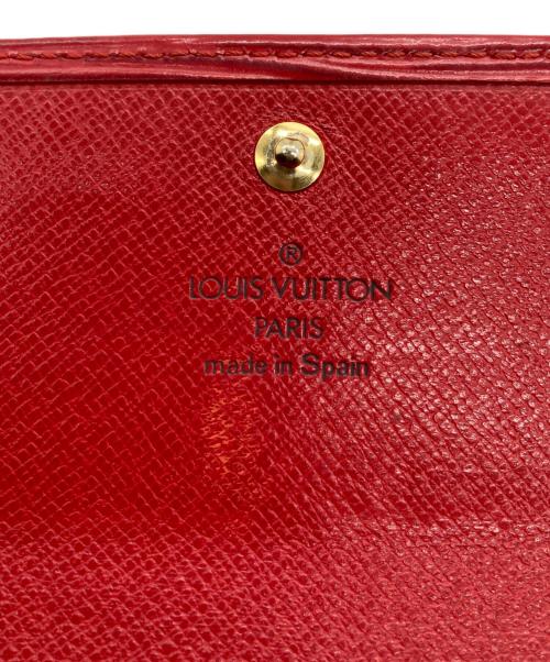 LOUIS VUITTON（ルイ ヴィトン）LOUIS VUITTON (ルイ ヴィトン) 長財布 レッドの古着・服飾アイテム