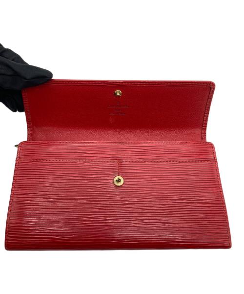 LOUIS VUITTON（ルイ ヴィトン）LOUIS VUITTON (ルイ ヴィトン) 長財布 レッドの古着・服飾アイテム