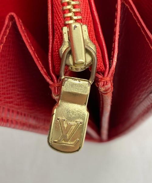 LOUIS VUITTON（ルイ ヴィトン）LOUIS VUITTON (ルイ ヴィトン) 長財布 レッドの古着・服飾アイテム